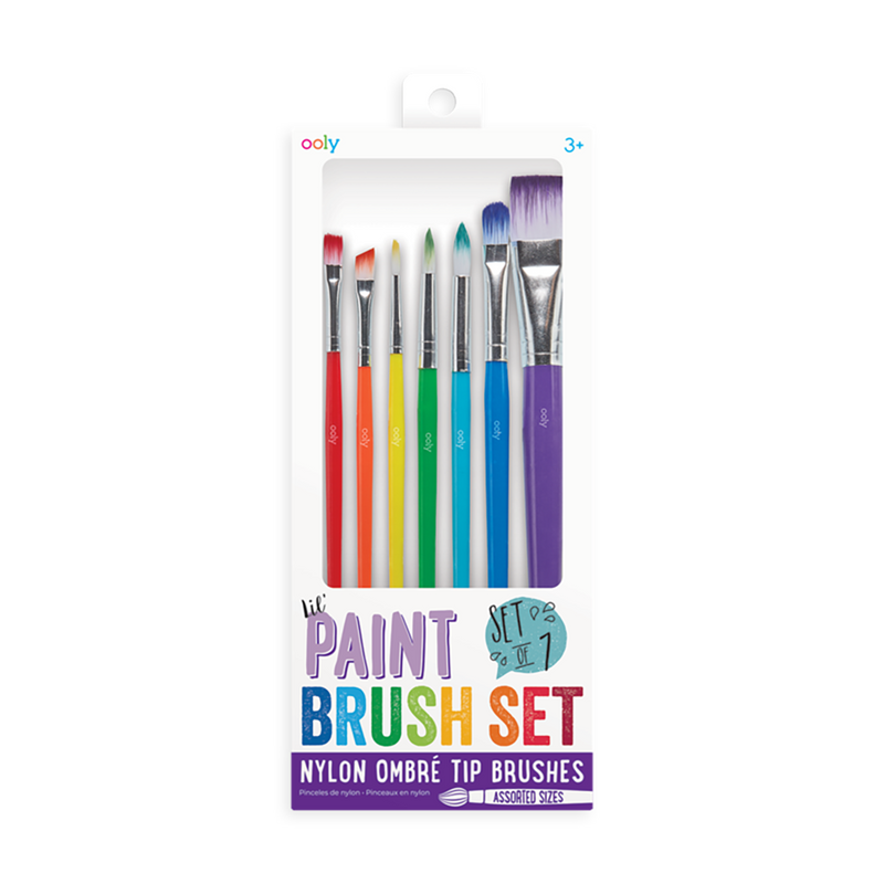 Lil' Paint Brush Set of 7