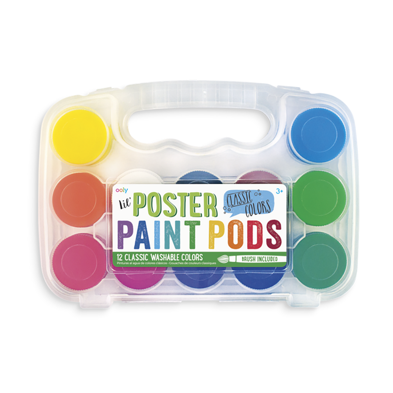 Lil Paint Pods Poster Paint- Set of 12