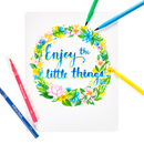 Brilliant Brush Markers- Set of 12