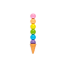 Rainbow Scoops Stacking Erasable Crayons & Scented Eraser