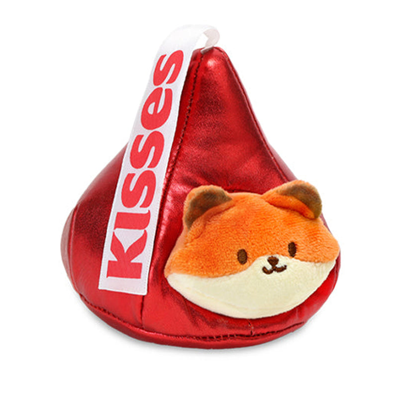 Mini Kisses Plush Blanket-Red Foxiroll