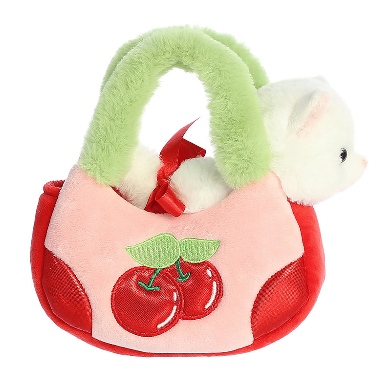 Fancy Pals Cherry Kitty Purse 7"