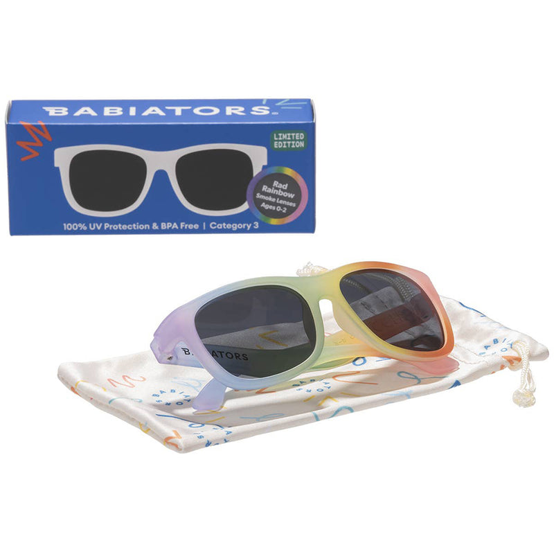 Navigator Sunglasses- Rad Rainbow