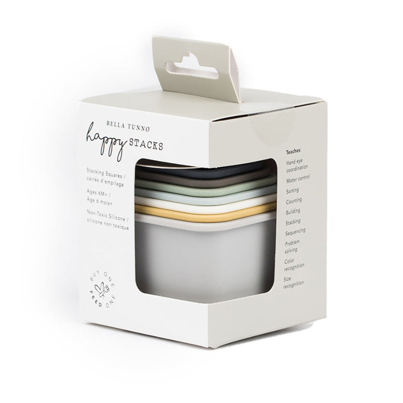 Silicone Happy Stacks- Warm Neutral