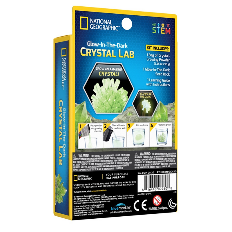 National Geographic Impulse Crystal Grow Glow in the Dark