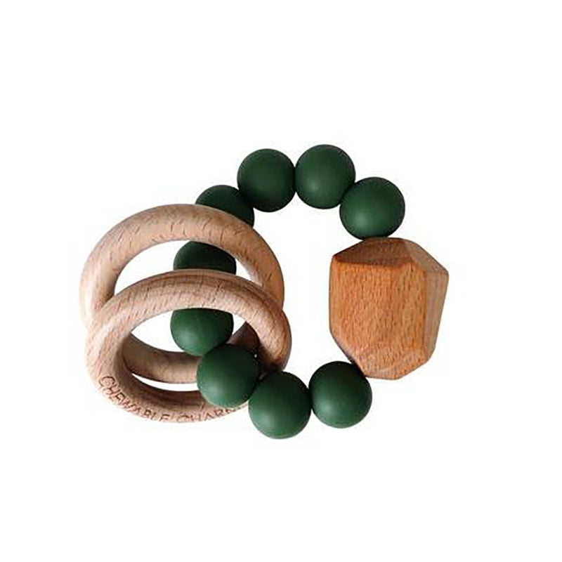 Hayes Silicone & Wood Teether