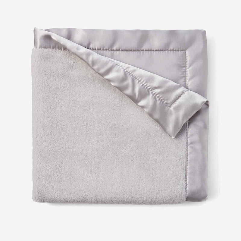 Coral Fleece Blankie- Gray