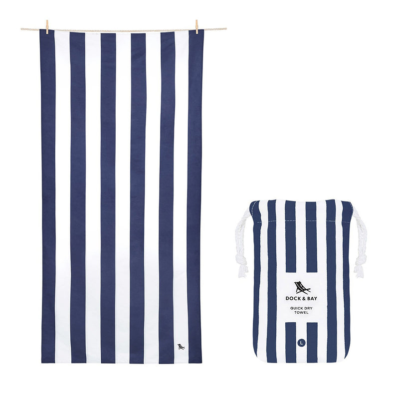 Quick Dry Beach Towel Large (63"x35")