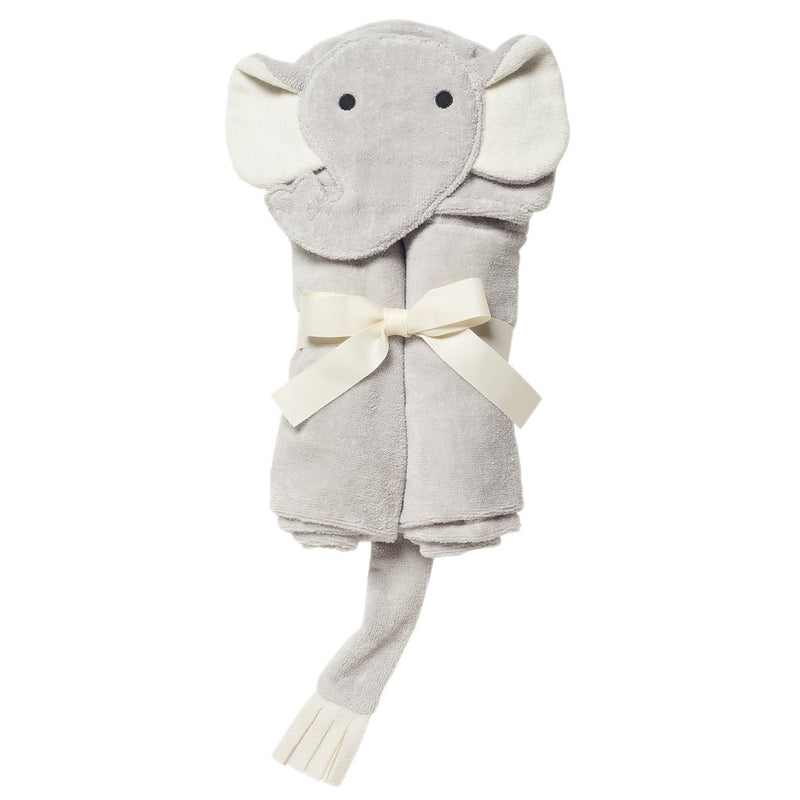 Bath Wrap- Grey Elephant