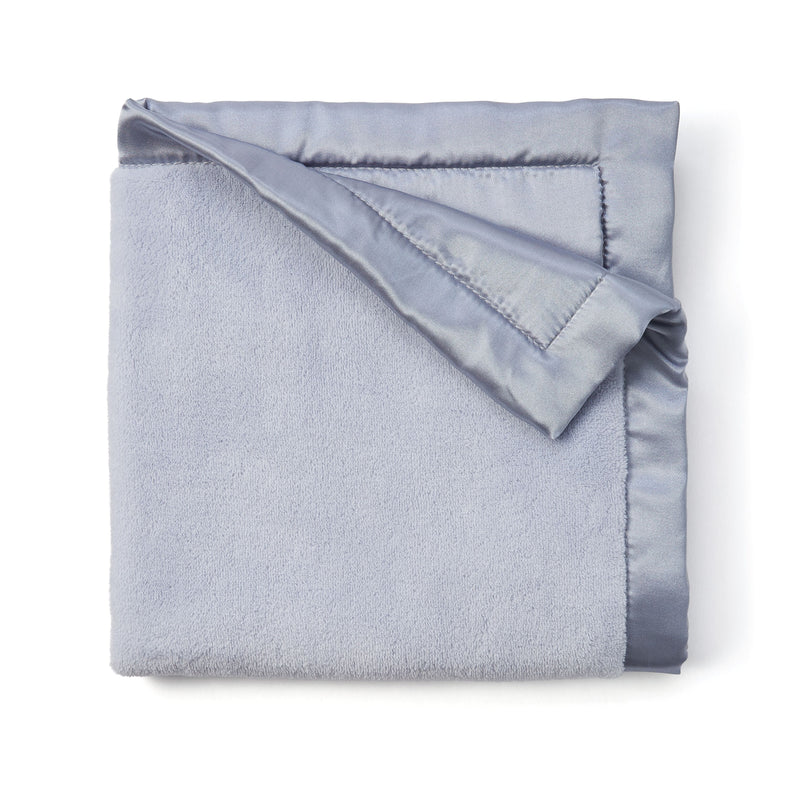 Coral Fleece Blankie- Blue