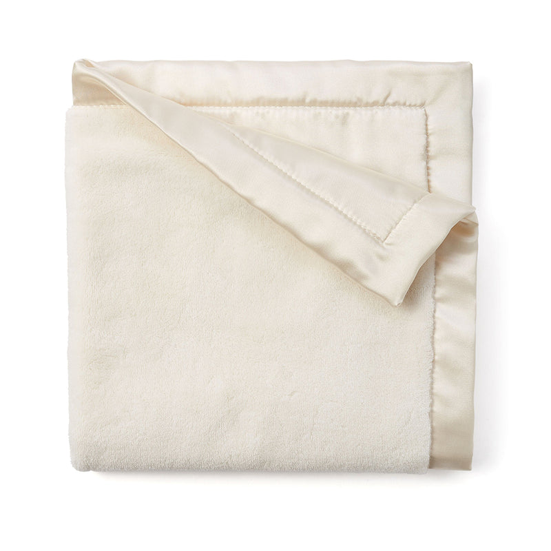Coral Fleece Blankie- Cream