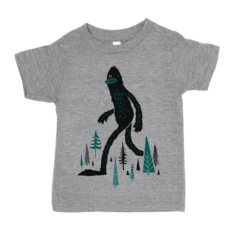 Kid's Tee- Sasquatch Gray