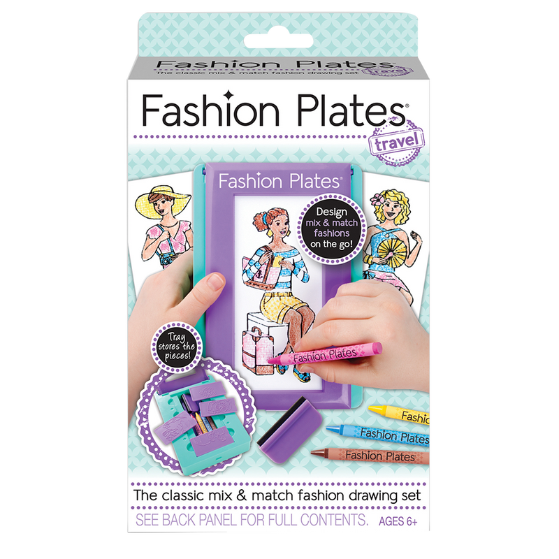 Fashion Plates Travel Set