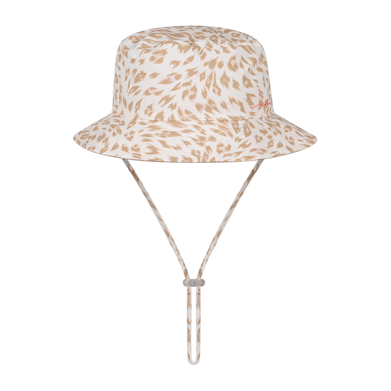 Baby Bucket Hat- Chloe Sand Leopard