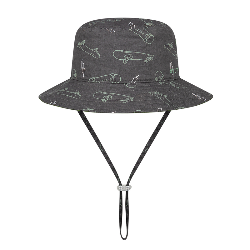 Kids Bucket Hat- Gawler Grey Skateboards