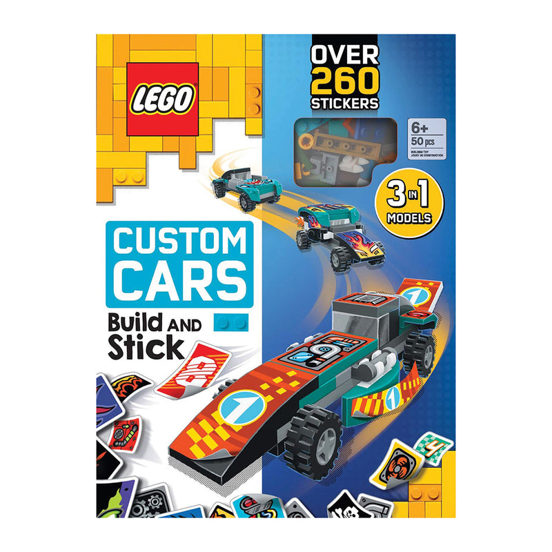 LEGO® Builds: Build and Stick Custom Cars