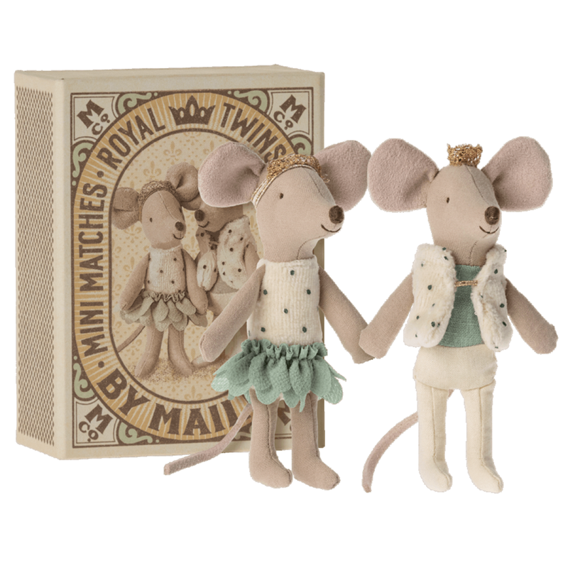 Royal Twin Mice in Matchbox