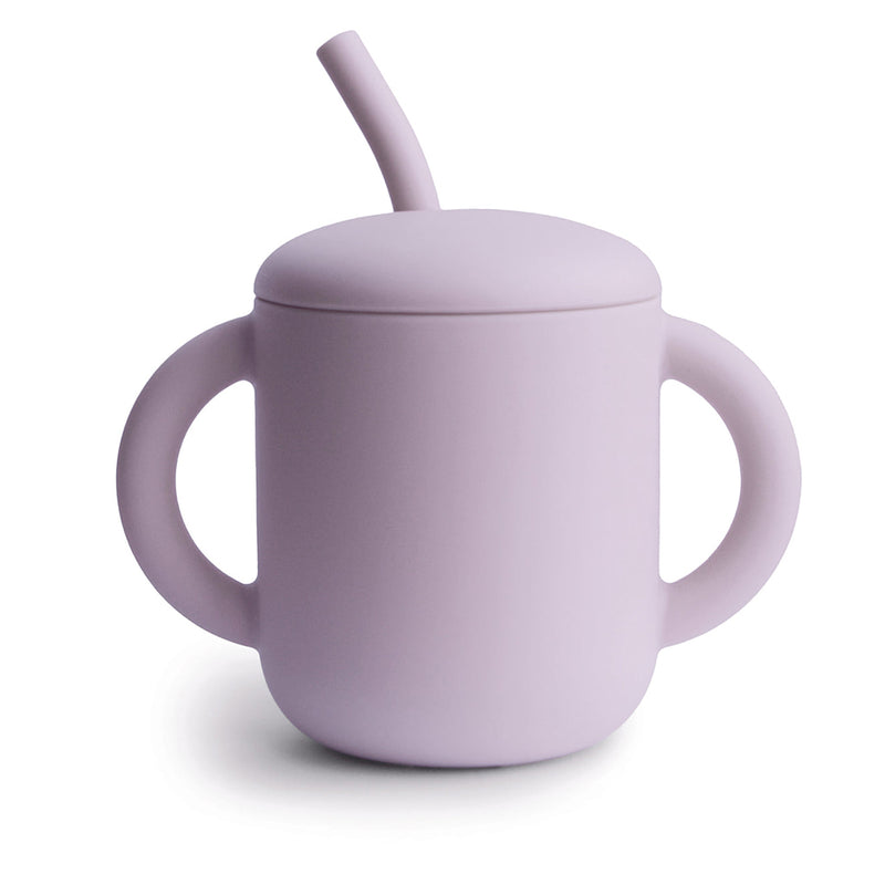 Silicone Training Cup & Straw