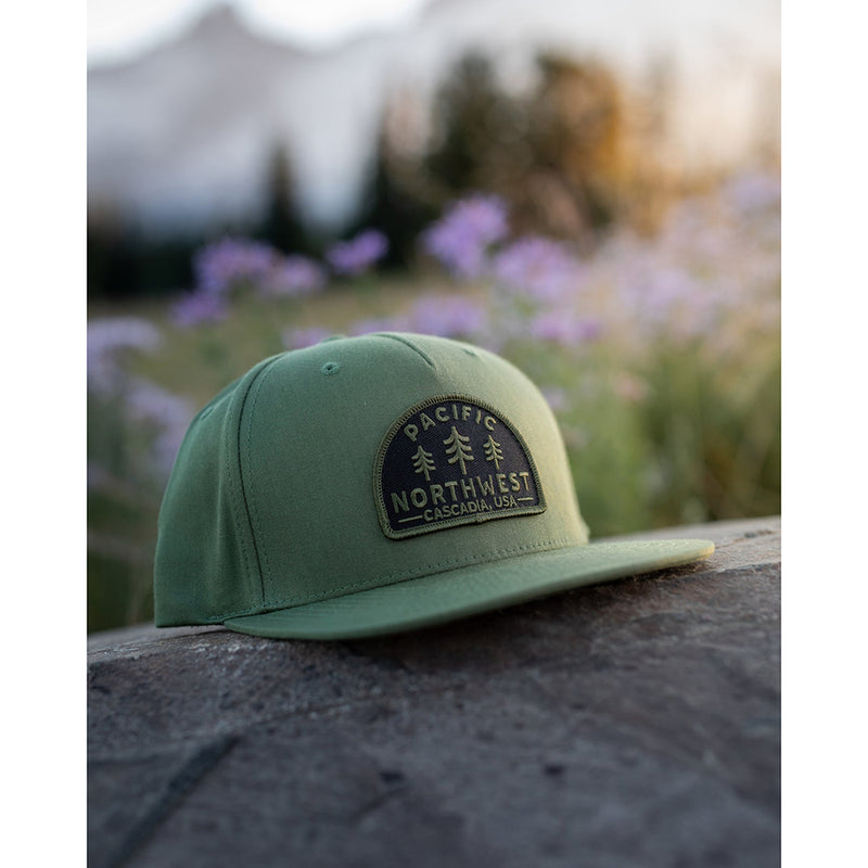 Adult Timberline Snapback- Olive