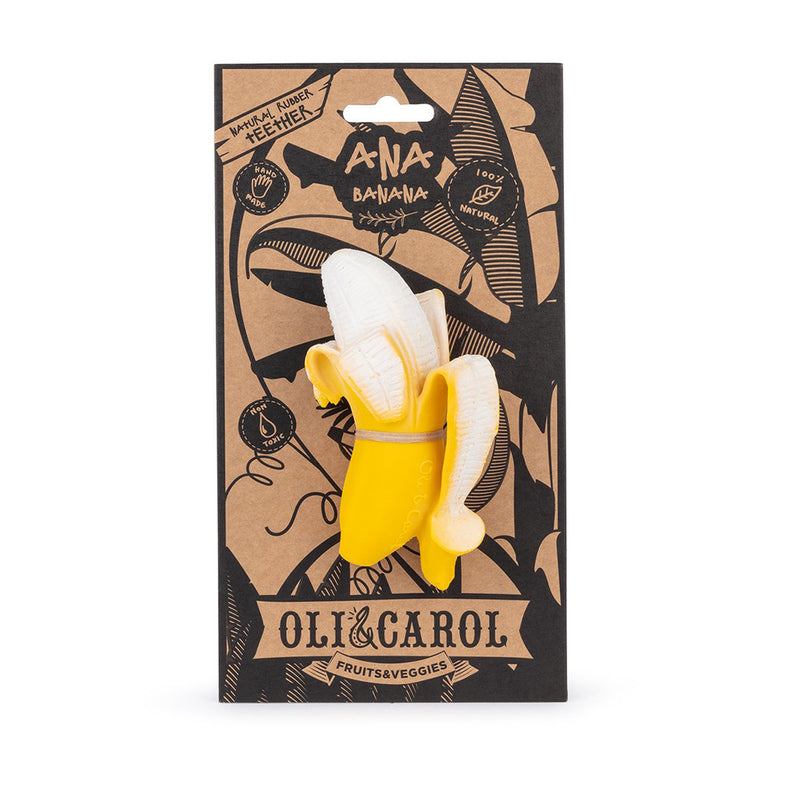 Ana Banana Rubber Teether