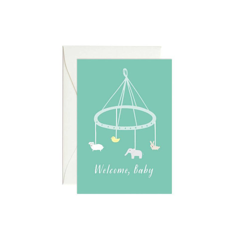 Mini Enclosure Card- Baby Mobile