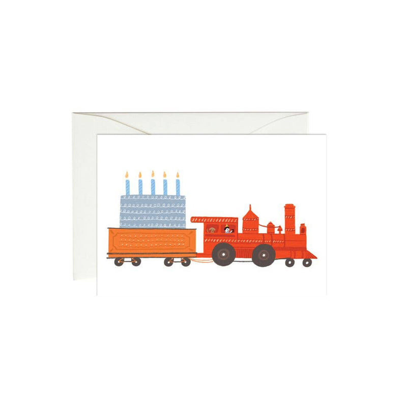 Mini Enclosure Card- Birthday Train