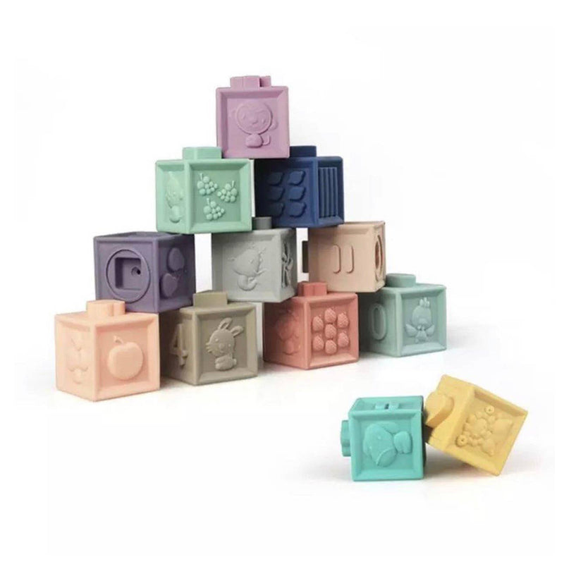 Building Block Teether & Bath Toy- Original