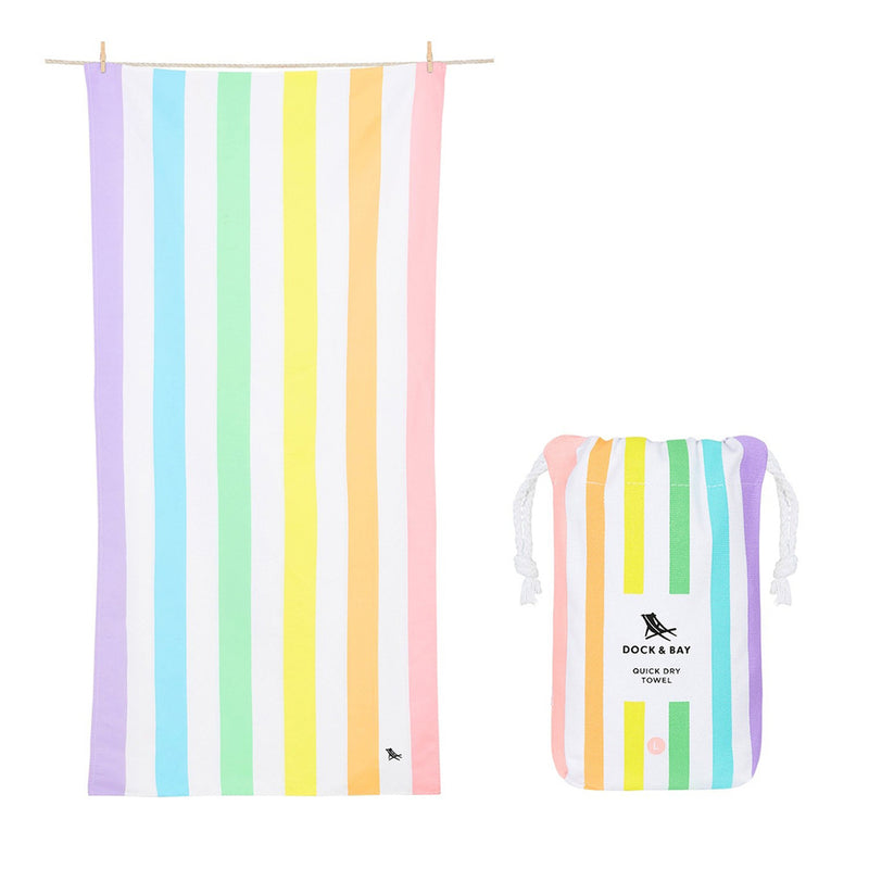 Quick Dry Beach Towel Large (63"x35")