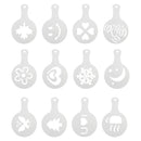 Cocoa Latte Stencil Art