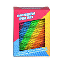 Rainbow Pin Art